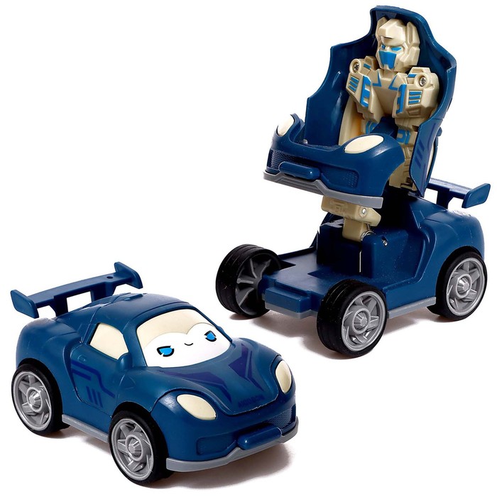 Робот инерционный «Машинка», трансформируется, цвета МИКС 60351