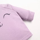 Костюм: джемпер и брюки Крошка Я "Котик", рост 68-74 см, розовый - фото 45449767