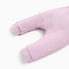 Костюм: джемпер и брюки Крошка Я "Котик", рост 68-74 см, розовый - фото 45449771