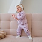 Костюм: джемпер и брюки Крошка Я "Котик", рост 68-74 см, розовый - фото 45449764