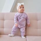 Костюм: джемпер и брюки Крошка Я "Котик", рост 80-86 см, розовый - фото 43867869