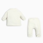 Костюм: джемпер и брюки Крошка Я "Зайка", рост 74-80 см, молочный - фото 52272819