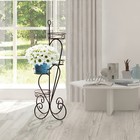 Подставка для цветов «Крокус-4», d=18 см, цвет медный антик - Фото 2