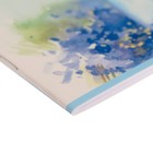 Альбом для рисования А4, 24 листа, на скрепке, "Цветочная романтика!", обложка мелованный картон, матовая ламинация, тиснение, блок 100 г/м², МИКС - фото 7327183