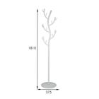 Вешалка-стойка «Дерево», 181 см, цвет белое серебро - Фото 5