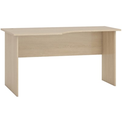Письменный стол, левый, 1500×900×750 мм, цвет дуб сонома