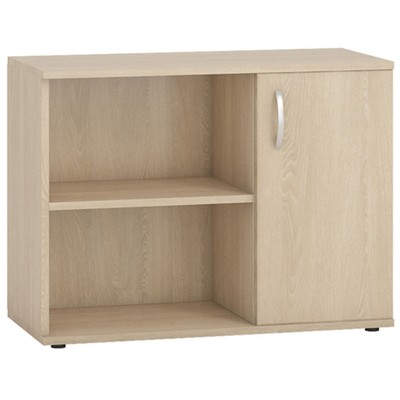 Тумба, 1 дверь, 864×390×650 мм, цвет дуб сонома