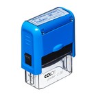 Штамп автоматический «Медосмотр пройден «_» 20__г. Подпись __», 14×38 мм, синий - Фото 9