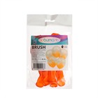 Шар латексный 12" Браш, Оранжевый хрусталь, кристалл, набор 10 шт. - фото 22017354