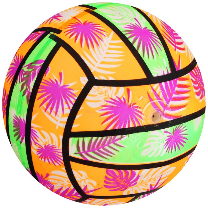 Мяч детский «Волейбол», 23 см, 70 г, световой - фото 1906181248