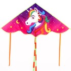 Воздушный змей «Единорог» с леской - Фото 1