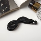 Банан для волос "Классика" петелька, 10 см, чёрный - фото 319267237