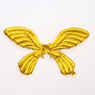Шар-игрушка «Фольгированные крылья феи», цвет золото - фото 319267346