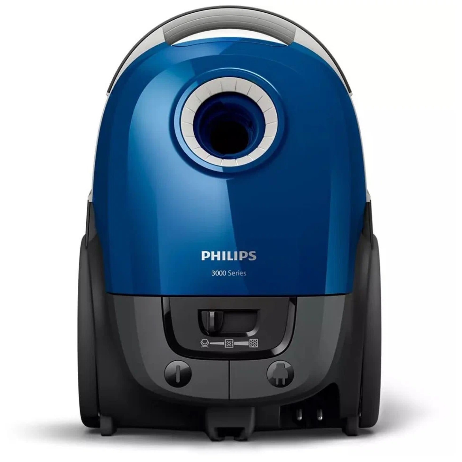 Пылесос Philips 3000 Series XD3010/01, 2000 Вт, мешок 3 л, 83 дБ, сине-чёрный (9