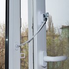 УЦЕНКА Блокиратор раздвижных дверей и окон, цвет белый - Фото 2