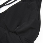 Купальник женский слитный с открытой спиной MINAKU цвет чёрный, размер 42 - фото 3599925