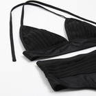Купальник женский«Sport» раздельный MINAKU цвет чёрный, размер 42 - Фото 10