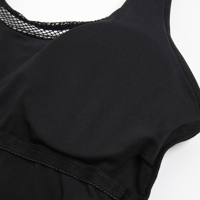 Купальник женский«Sport» слитный MINAKU цвет чёрный, размер 46