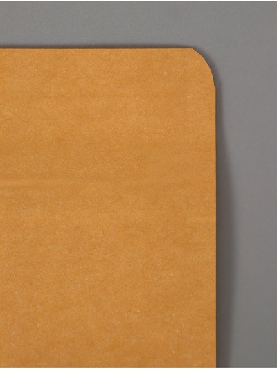 Пакет Zip - lock Крафт с прямоугольным окном, плоский, 9×14 см