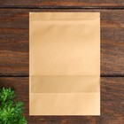 Пакет Zip - lock Крафт с прямоугольным окном, плоский, 18×30 см - Фото 2