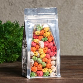 Пакет Zip-lock ПП, с плоским дном, сплошное окно 10?20 см (комплект 50 шт)