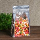 Пакет дой пак с окном, с еврослотом, белый, 14×24 см,200 мкм - Фото 1