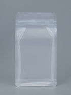 Пакет Zip-lock ПП, с плоским дном, прозрачный, 12×22 см  (артикул 9302560)  большой выбор товаров оптом и в розницу по низким ценам с доставкой