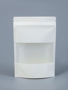 Пакет Zip-lock Крафт, белый, с прямоугольным окном 10×15 см  (артикул 9302565)  большой выбор товаров оптом и в розницу по низким ценам с доставкой