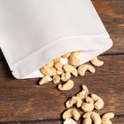 Пакет Zip-lock Крафт, белый, с прямоугольным окном 30 х 40 см (комплект 50 шт) - фото 22018240