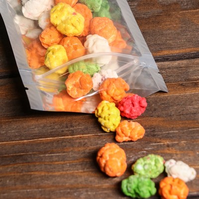 Пакет Zip-lock ПП, металлизированный, со сплошным окном, 9×15 см