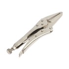 Зажим ручной ТУНДРА, удлиненный плоский захват, с фиксатором, 115 мм - Фото 3