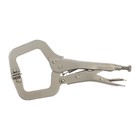 Зажим ручной ТУНДРА, точечный захват, подвижные губки, с фиксатором, 220 мм - Фото 1