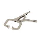 Зажим ручной ТУНДРА, точечный захват, подвижные губки, с фиксатором, 220 мм - Фото 2