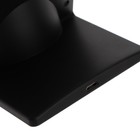 Термометр Luazon LTR-02, электронный, 10 Вт, будильник, беспроводная зарядка, черный - фото 51459397