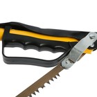 Пила лучковая ТУНДРА, «волчий зуб» для быстрого пила по сухой и мокрой древесине, 450 мм - Фото 5