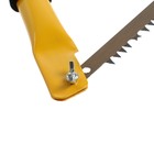 Пила лучковая ТУНДРА, «волчий зуб» для быстрого пила по сухой и мокрой древесине, 450 мм - Фото 6