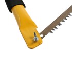 Пила лучковая ТУНДРА, «волчий зуб» для быстрого пила по сухой и мокрой древесине, 600 мм - Фото 6