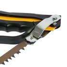 Пила лучковая ТУНДРА, «волчий зуб» для быстрого пила по сухой и мокрой древесине, 600 мм - Фото 7