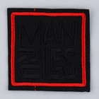 Термонаклейка «Man rules», 4,2 х 4,2 см - Фото 3