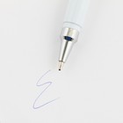 Ручка шариковая синяя паста 1.0 мм с колпачком «Настоящему защитнику» пластик - Фото 4