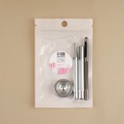 Набор инструментов для ручной установки S-образных кнопок, с колодцем, №633, d=12 мм - Фото 4