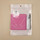 Набор инструментов для ручной установки S-образных кнопок, с матом, №831, d=15 мм - Фото 4