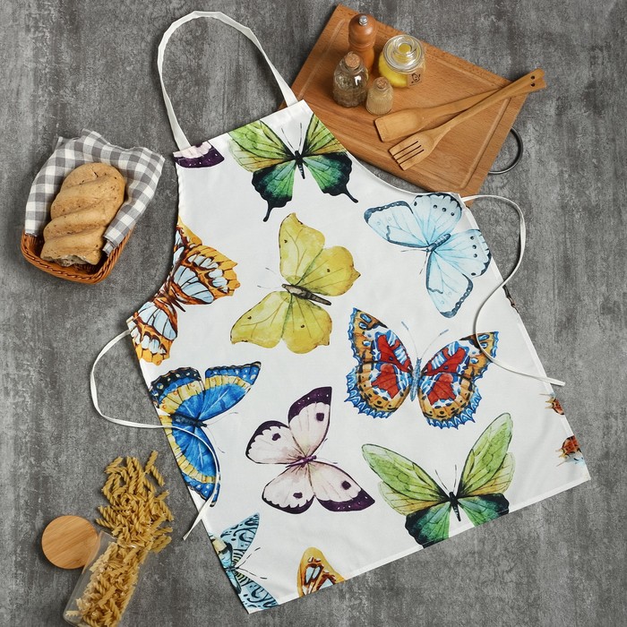 Фартук «Этель. Бабочки», 60×80 см, 100% п/э - Фото 1