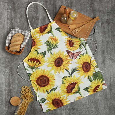 Фартук «Этель. Подсолнухи», 60×80 см, 100% п/э