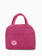 Термосумка на молнии, объём 6 л, цвет розовый - фото 119391956