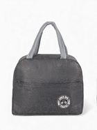 Термосумка на молнии, объём 6 л, серая - Фото 1