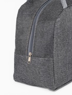 Термосумка на молнии, объём 6 л, серая - Фото 6