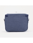 Термосумка на молнии 5.7 л, длинный ремень, синяя - Фото 2