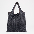 Сумка хозяйственная без застежки, цвет чёрный - Фото 3