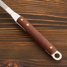 Дуршлаг-сито Шафран, d=18 см, с деревянной ручкой, металл - Фото 3